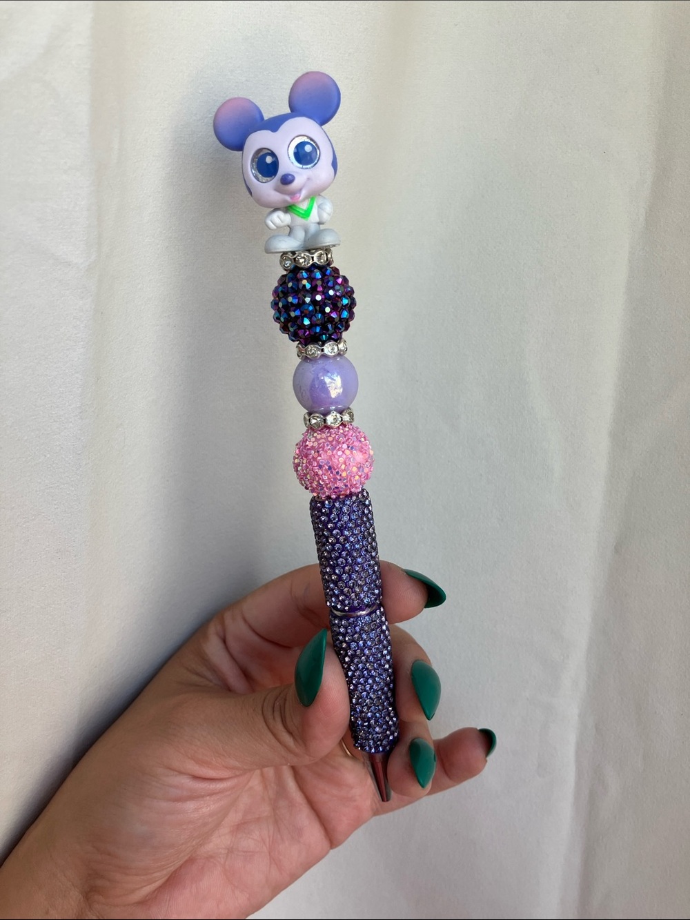 Mickey Mouse 🐭 pen 🖊️ Hand custom made item no tags
